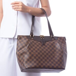 Authentic Louis Vuitton Westminster Damier Ebene GM! Tote Bag Shoulder Bag! GUC!
